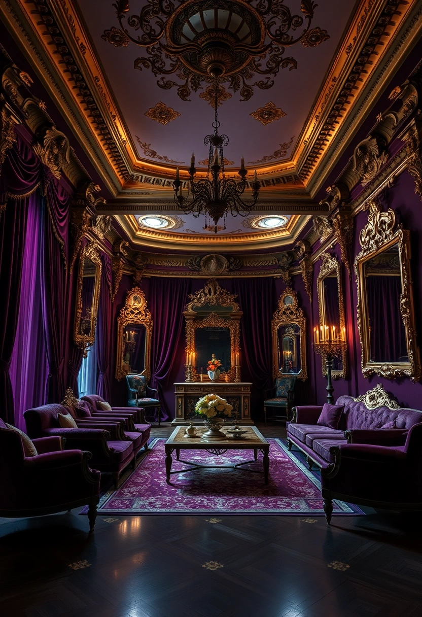 Witchy living room ideas 13