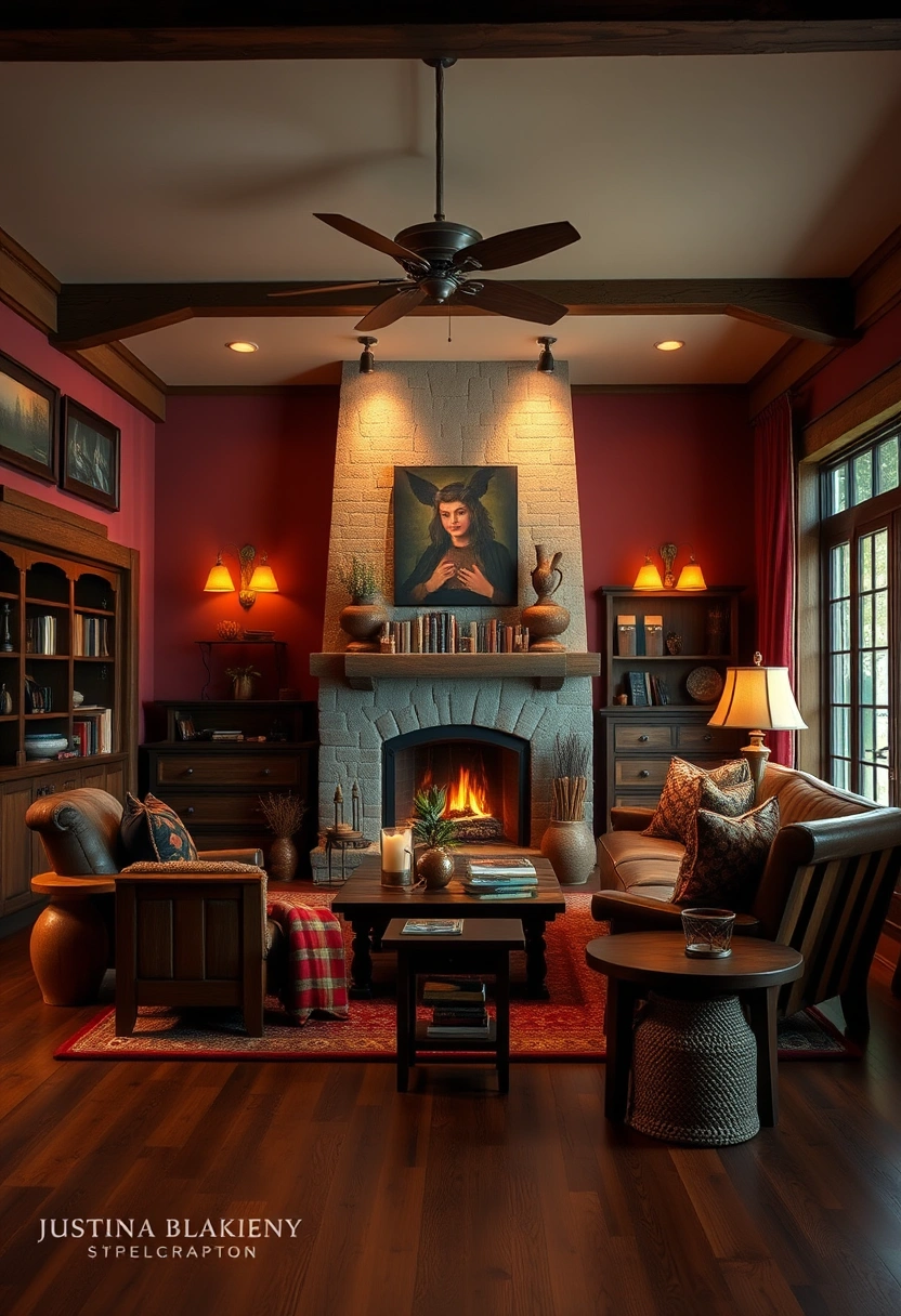 Witchy living room ideas 18