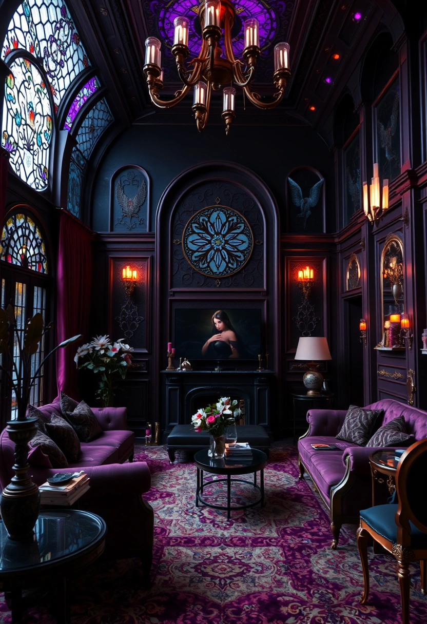 Witchy living room ideas 4